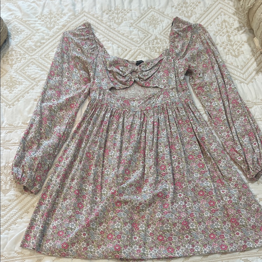 Forever 21 Multi Color Floral  Dress